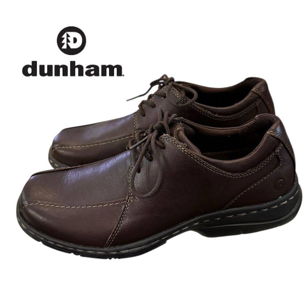 New Dunham Men's Brown Brookfield Leather Shoes 8.5